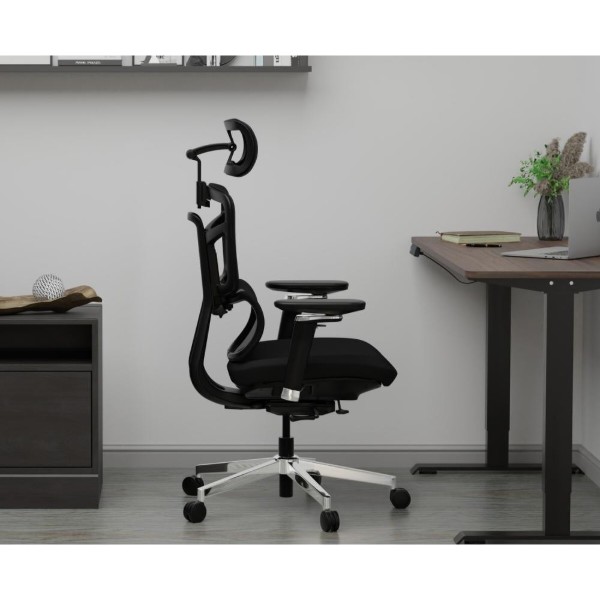 Фото - Кресло офисное Mealux S4 Air Fabric Black (HF-S4 F/B)